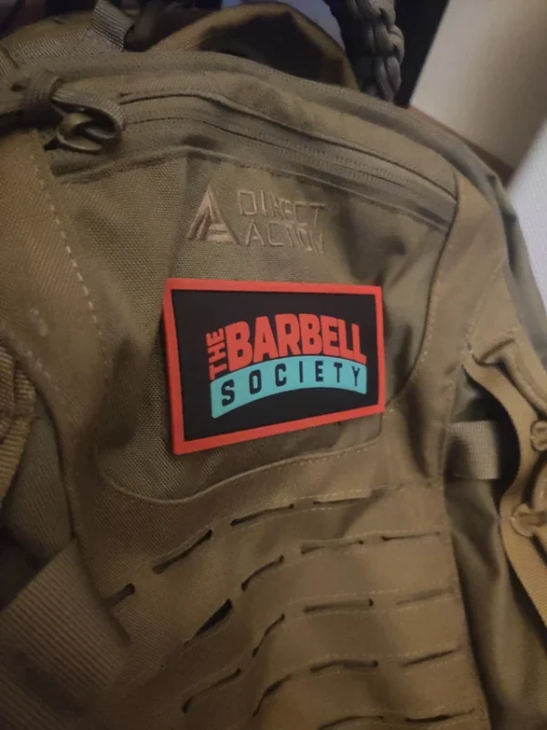 Parche oficial The Barbell Society - Imagen 3