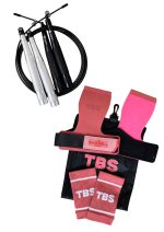 Pack combo calleras TBS Grips 1.0 y comba TBS Speed Rope