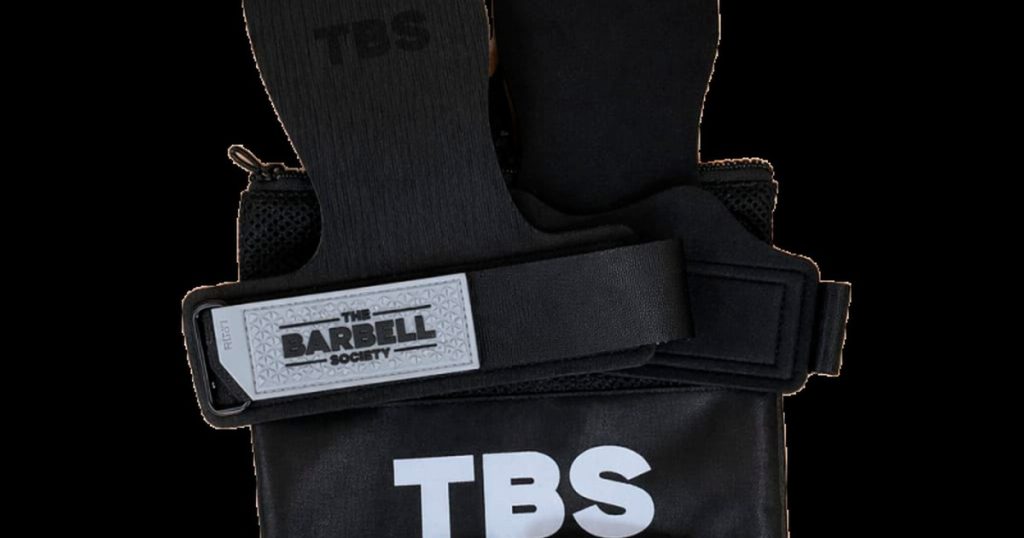 Calleras negras TBS Grips 1.0 sin magnesio para cross training